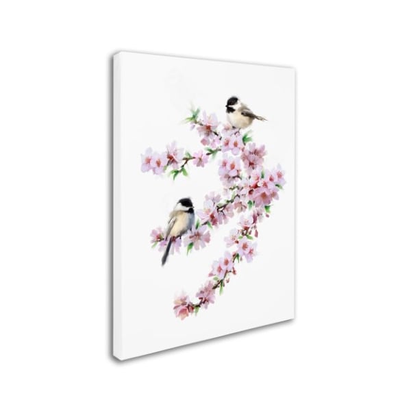 The Macneil Studio 'Chickadees' Canvas Art,14x19